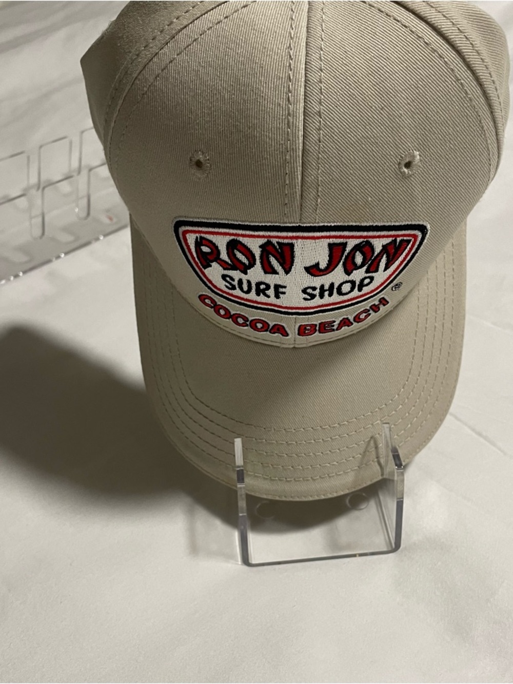 Baseball cap storage rack (Cap not included)